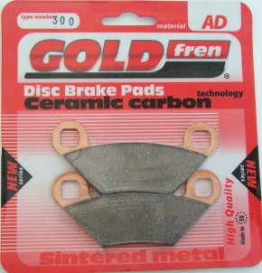 BRAKE PADS GOLDFREN SEMI-METAL "AD"