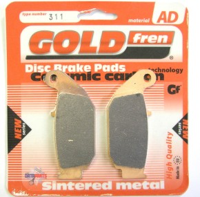 BRAKE PADS GOLDFREN SEMI-METAL "AD"