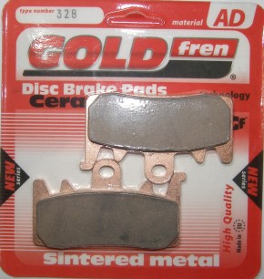 FRONT BRAKE PADS GOLDFREN SEMI-METAL "AD"