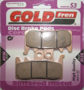 FRONT BRAKE PADS GOLDFREN SEMI-METAL "S3"