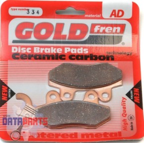 BRAKE PAD SET GOLDFREN 334 "AD"